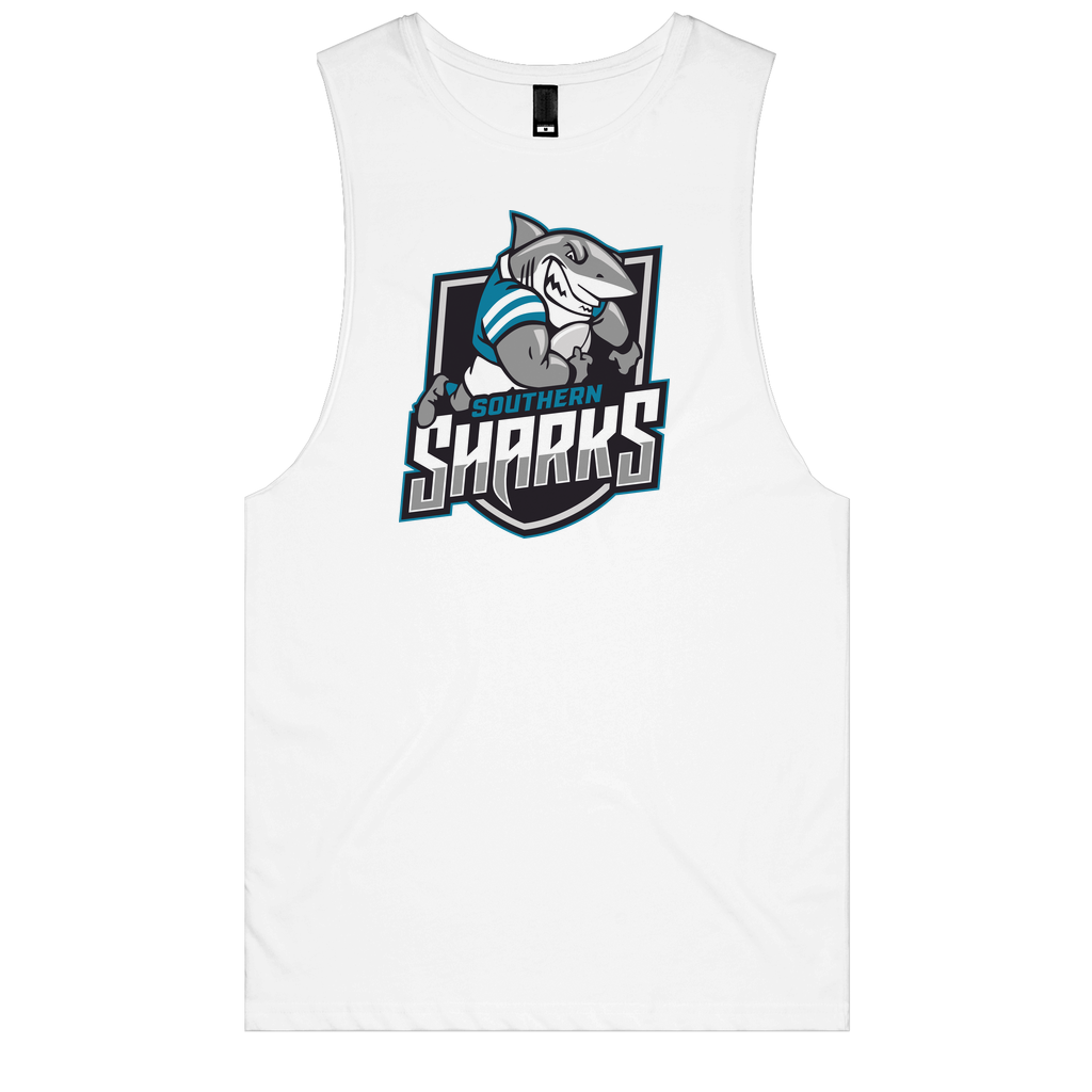 SOUTHERN SHARKS 9s Muscle Tee