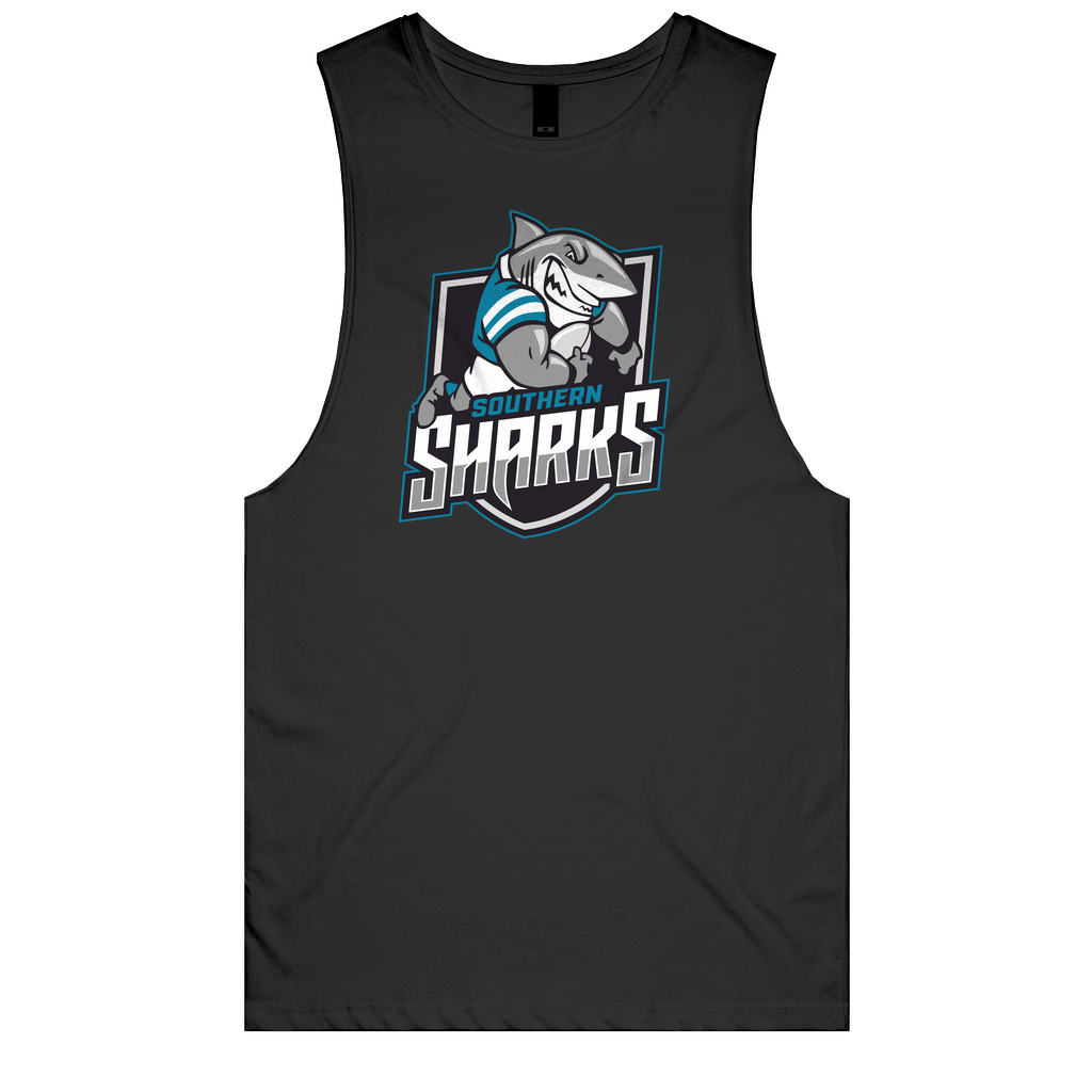 SOUTHERN SHARKS 9s Muscle Tee