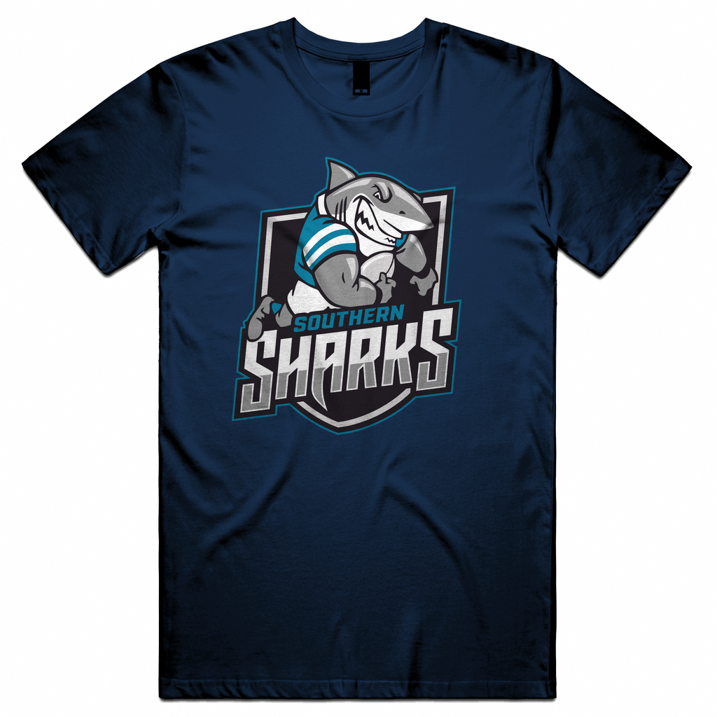 SOUTHERN SHARKS 9s Unisex Tee